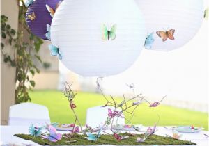 Butterfly themed Birthday Party Decorations butterfly Birthday Party ashley Hackshaw Lil Blue Boo