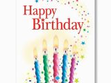 Buy Birthday Cards In Bulk Candles and Confetti Birthday Card