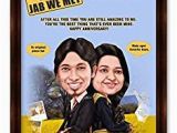 Buy Birthday Gifts for Husband Online India Buy Jab We Met Bollywood theme Caricature Gift for Couple