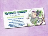 Buzz Lightyear Birthday Invitations Buzz Lightyear Birthday Invitation by Freshinkstationery