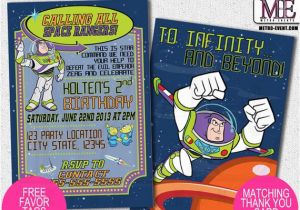 Buzz Lightyear Birthday Invitations Buzz Lightyear Birthday Invitations toy Story Invitations