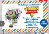 Buzz Lightyear Birthday Invitations Buzz Lightyear toy Story Birthday Invitation 1 by