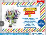 Buzz Lightyear Birthday Invitations Buzz Lightyear toy Story Birthday Invitation 1 by