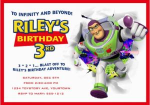 Buzz Lightyear Birthday Invitations Disney Cars Birthday Invitations Ideas Bagvania Free