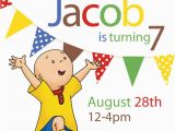 Caillou Birthday Invitations 44 Best Caillou Party Images On Pinterest 3 Years 3rd