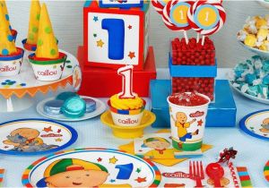 Caillou Birthday Party Decorations Caillou 1st Birthday Party Supplies Kids Party Supplies