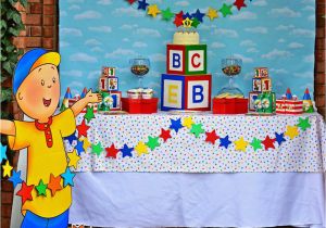 Caillou Party Decorations Birthday Greygrey Designs My Parties Caillou Party and Giveaway