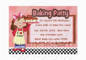 Cake Decorating Birthday Party Invitations 17 Best Images About Birthday Ideas On Pinterest Girl