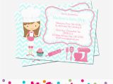 Cake Decorating Birthday Party Invitations Cake Decorating Birthday Party Invitations Invitation