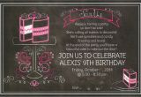 Cake Decorating Birthday Party Invitations It 39 S Fun 4 Me Cake Decorating 9th Birthday Party