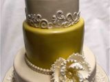 Cake Decorations for 50th Birthday Gold and Elegant 50th Anniversary Cake Decoration Idea