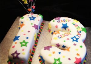 Cake for 13th Birthday Girl 13th Birthday Stars Cake Cake by Caron Eveleigh Cakesdecor