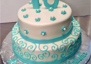 Cake for 16th Birthday Girl Girls Sweet 16 Birthday Cakes Hands On Design Cakes