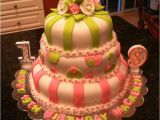 Cake Ideas for 19th Birthday Girl 19th Birthday Pink and Green 19th Birthday