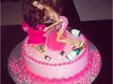 Cake Ideas for 21st Birthday Girl Drunk Barbie 21st Birthday Cake Bettierockercakes
