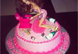 Cake Ideas for 21st Birthday Girl Drunk Barbie 21st Birthday Cake Bettierockercakes