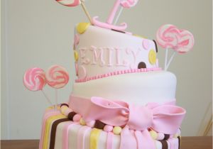 Cake Pics for Birthday Girl Birthday Cake Of 1year Little Girl Fondant Cake Images