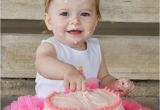 Cake Smash Ideas for 1st Birthday Girl First Birthday Smash Cake the Bakermama