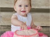 Cake Smash Ideas for 1st Birthday Girl First Birthday Smash Cake the Bakermama