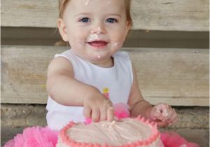 Cake Smash Ideas for 1st Birthday Girl First Birthday Smash Cake the Bakermama