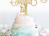 Cake toppers 1st Birthday Girl First Birthday Cake topper Any Age Oh so Glitter