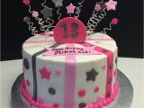 Cakes for 13th Birthday Girl 13th Birthday Cake with Stars Stripes and Polka Dots