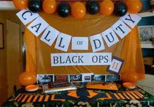 Call Of Duty Birthday Decorations Call Of Duty Birthday Party Life Exquisite