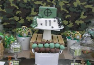 Call Of Duty Birthday Decorations Call Of Duty soldier Birthday Party Ideas Photo 1 Of 85