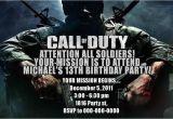 Call Of Duty Birthday Invitation Cards Modern Warfare 13 Year Old Boy Birthday Party Ideas