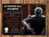 Call Of Duty Birthday Invitation Cards Unavailable Listing On Etsy