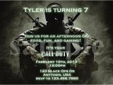 Call Of Duty Birthday Invitations Call Of Duty Ghosts Birthday Invitations Party