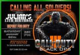 Call Of Duty Birthday Party Invitations 37 Best Dom 39 S Birthday Party Images On Pinterest