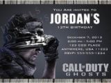 Call Of Duty Birthday Party Invitations Printable Call Of Duty Invites Call Of Duty Party