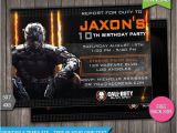 Call Of Duty Black Ops Birthday Invitations 16 Best Images About Black Ops 3 On Pinterest Fred