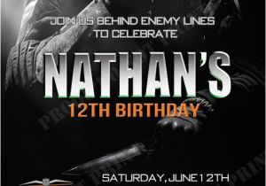 Call Of Duty Black Ops Birthday Invitations Call Of Duty Ghost Birthday Party Invitations Free Party