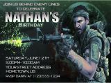 Call Of Duty Black Ops Birthday Invitations Diy Call Of Duty Invitations Party Invitations Ideas