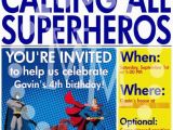 Calling All Superheroes Birthday Invitation 17 Best Images About Superhero Birthday Parties On
