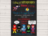 Calling All Superheroes Birthday Invitation Calling All Superheroes Birthday Invitation Printable Inv001
