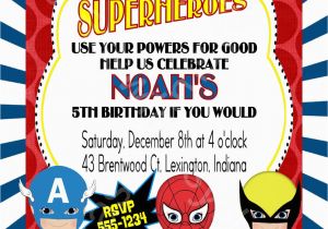 Calling All Superheroes Birthday Invitation Calling All Superheroes Birthday Party Invitation Boy or