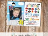 Calling All Superheroes Birthday Invitation Calling All Superheroes Birthday Party Invitation with