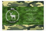 Camo Birthday Card Template Camo Birthday Boy Invitations Customized Zazzle Com