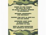 Camo Birthday Invites 40th Birthday Ideas Birthday Invitation Templates Military