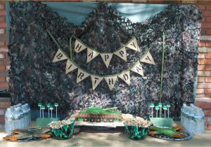 Camo Birthday Party Decorations Fanciful Fawn My First Post and An Army Camouflage Party