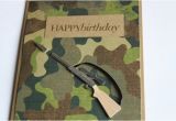 Camouflage Birthday Cards Hunting Birthday Card Camouflage