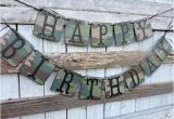 Camouflage Happy Birthday Banner Camo Banner Happy Birthday Camo Happy Retirement Camo Just