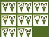Camouflage Happy Birthday Banner Camouflage Military Quot Happy Birthday Quot Banner by that Party