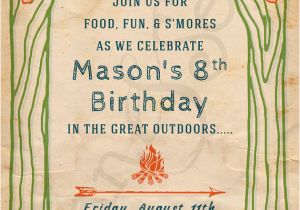 Camping themed Birthday Invitations How to Throw A Camp themed Party Cheaper Than Buying All