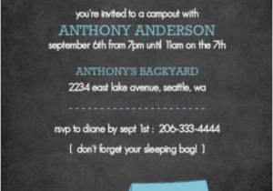 Campout Birthday Invitations Free Birthday Party Invitations Printable Template Free
