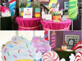 Candy Decorations for Birthday Parties Amazing Willy Wonka Party Perfect Candyland Party Ideas