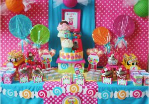 Candy Decorations for Birthday Party Amanda 39 S Parties to Go Sweet Shoppe Party Candyland